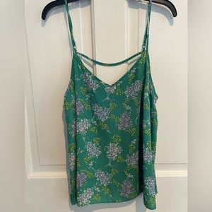 Chic spaghetti strap blouse